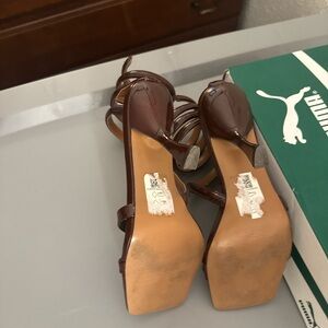 ASOS Women's Glossy Brown Heels